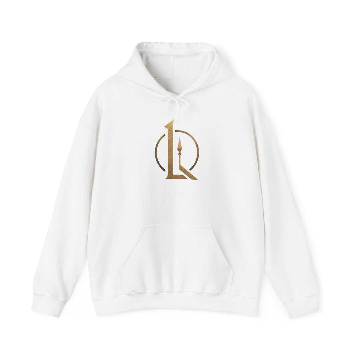 Spartan Shield Logo Hoodie — Ancient Warrior Emblem Pullover