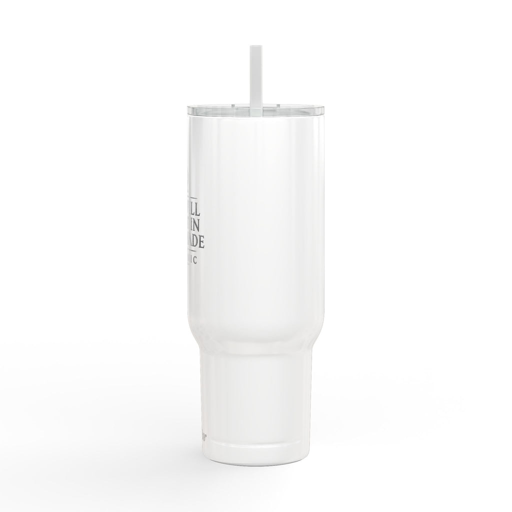 40oz Engraved Insulated Tumbler – “We Will Fight in the Shade” Travel Mug