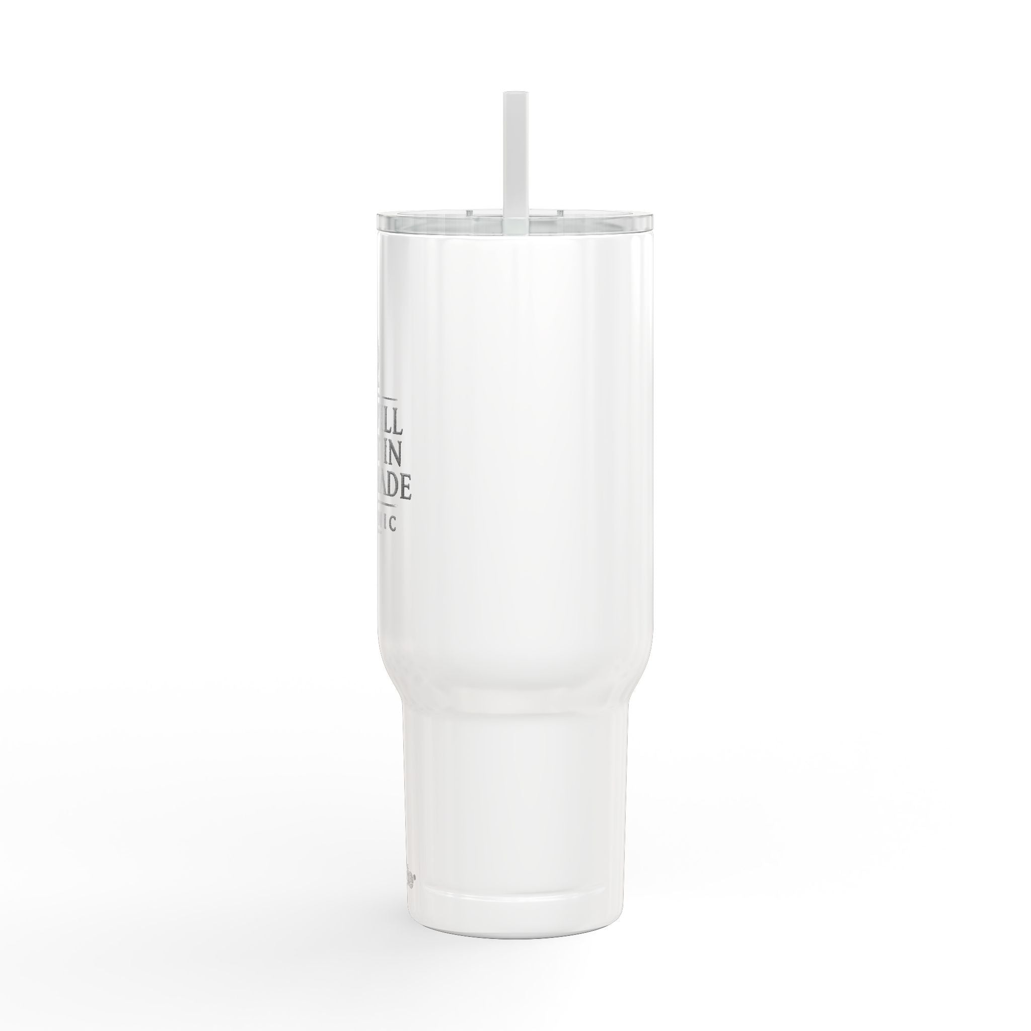 40oz Engraved Insulated Tumbler – “We Will Fight in the Shade” Travel Mug