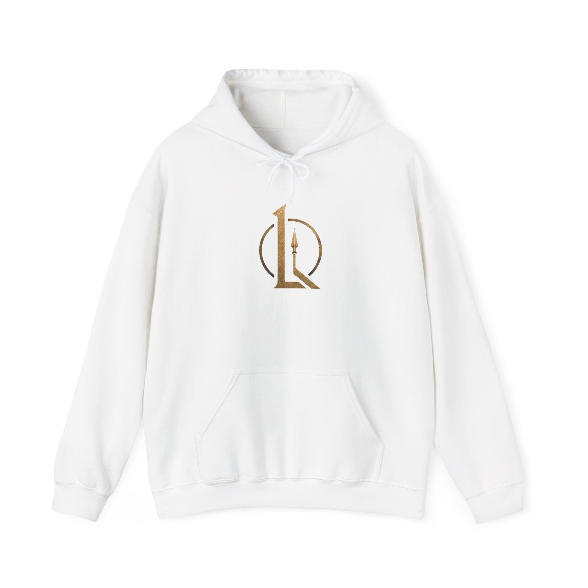Warrior Crest Hoodie - "We Will Fight" Graphic Back Hooded Sweatshirt