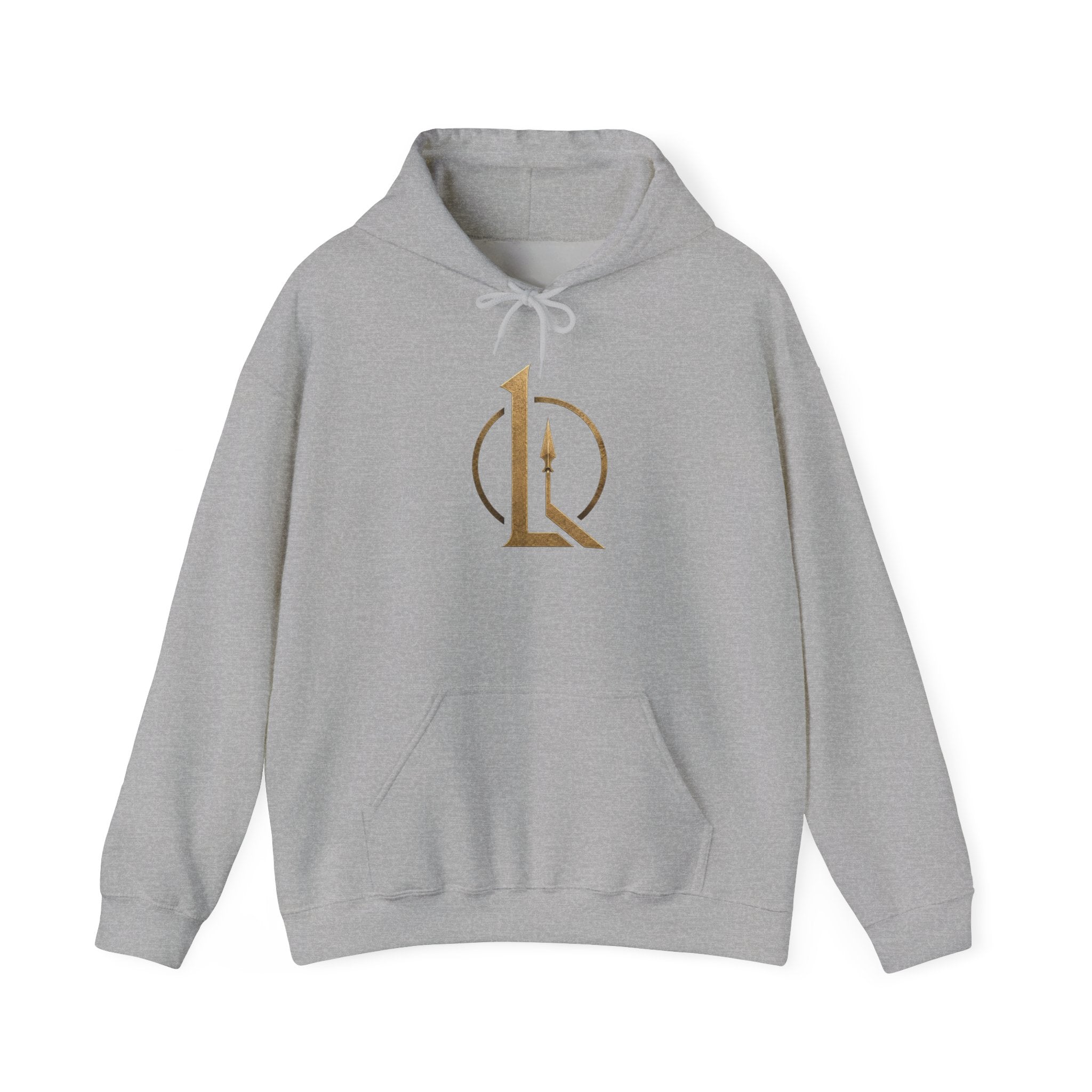 Spartan Shield Logo Hoodie — Ancient Warrior Emblem Pullover