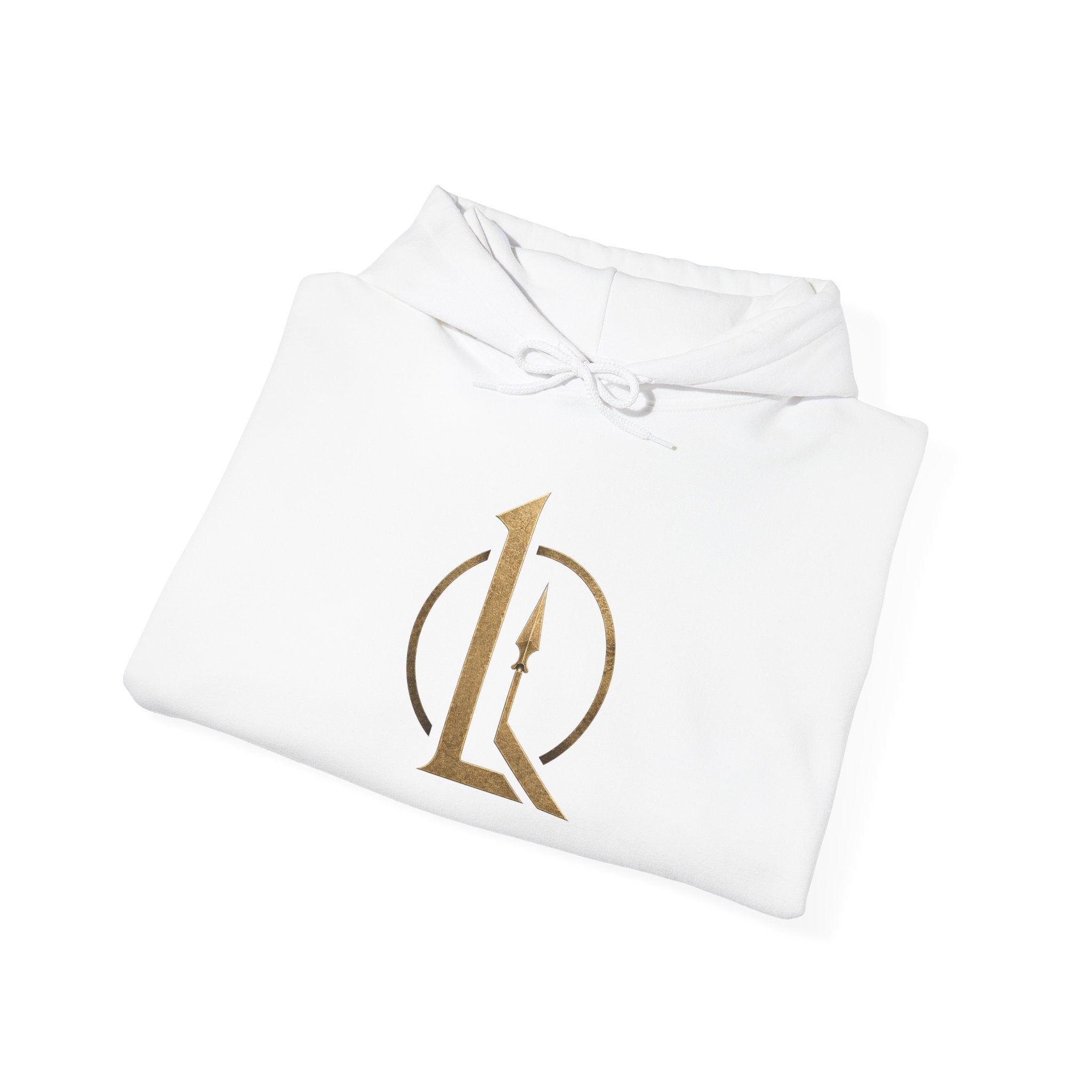 Spartan Shield Logo Hoodie — Ancient Warrior Emblem Pullover