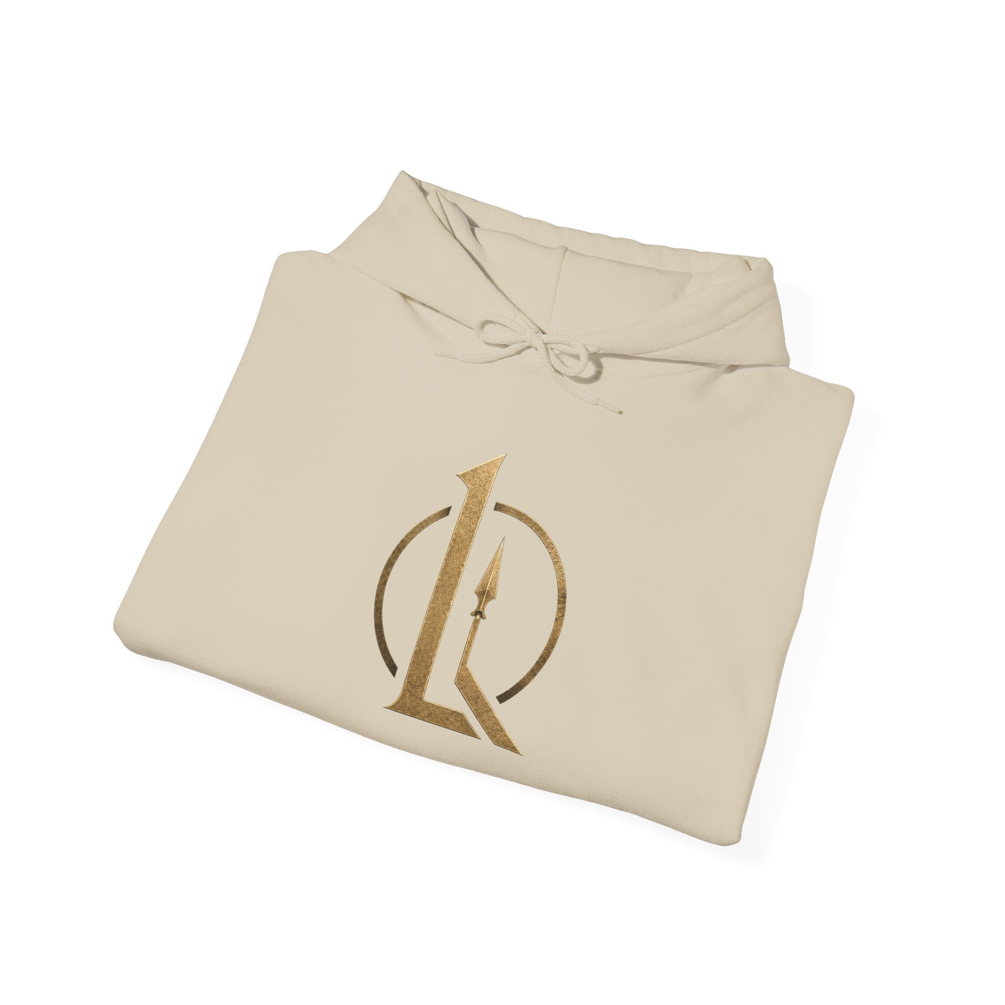 Spartan Shield Logo Hoodie — Ancient Warrior Emblem Pullover